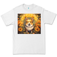 White pembroke welsh corgi Premium Tee - Unal Design