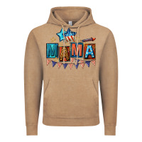 Vintage Coffee All American Mama 4th of July Vintage Hoodie - CowGirlArtShop