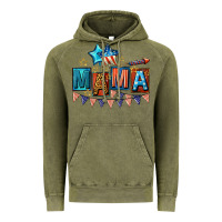 Vintage Olive All American Mama 4th of July Vintage Hoodie - CowGirlArtShop