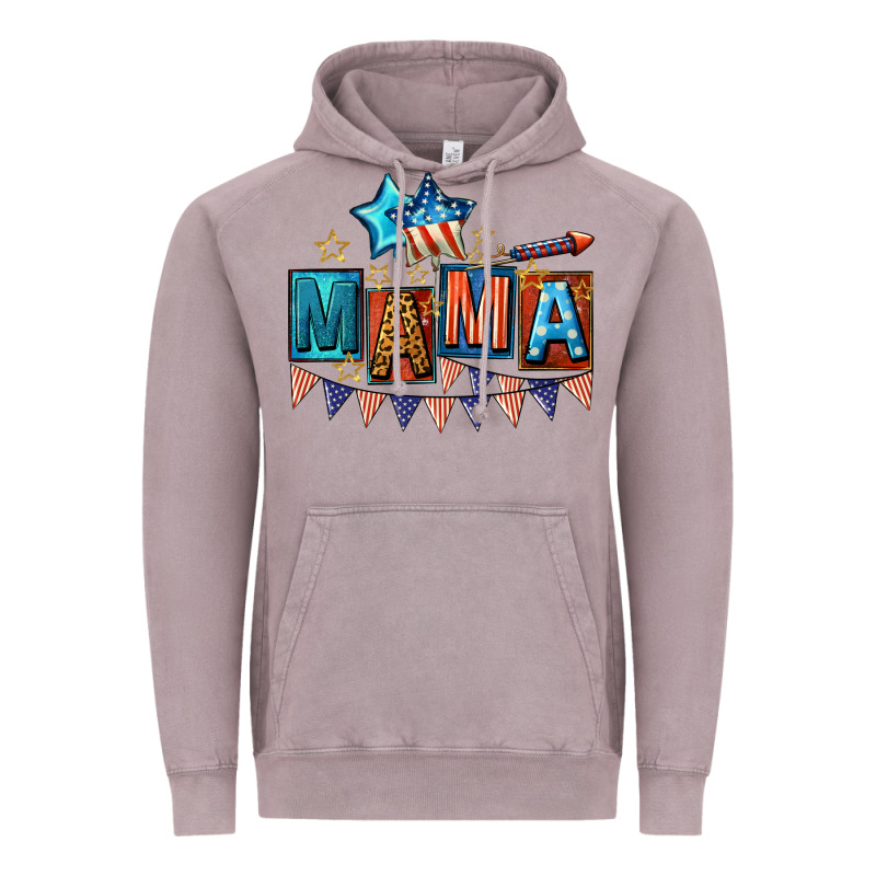 All American Mama 4th Of July Vintage Hoodie by CowGirlArtShop | Teevron