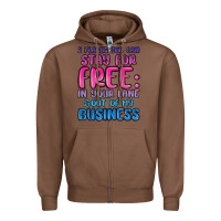 Chestnut 2 places you can stay for free in your lane and ou Zipper Hoodie - MaliasSmallBusiness