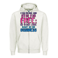 Oatmeal Heather 2 places you can stay for free in your lane and ou Zipper Hoodie - MaliasSmallBusiness