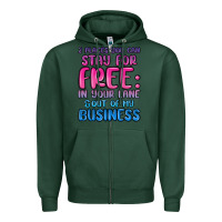 Sports Green 2 places you can stay for free in your lane and ou Zipper Hoodie - MaliasSmallBusiness