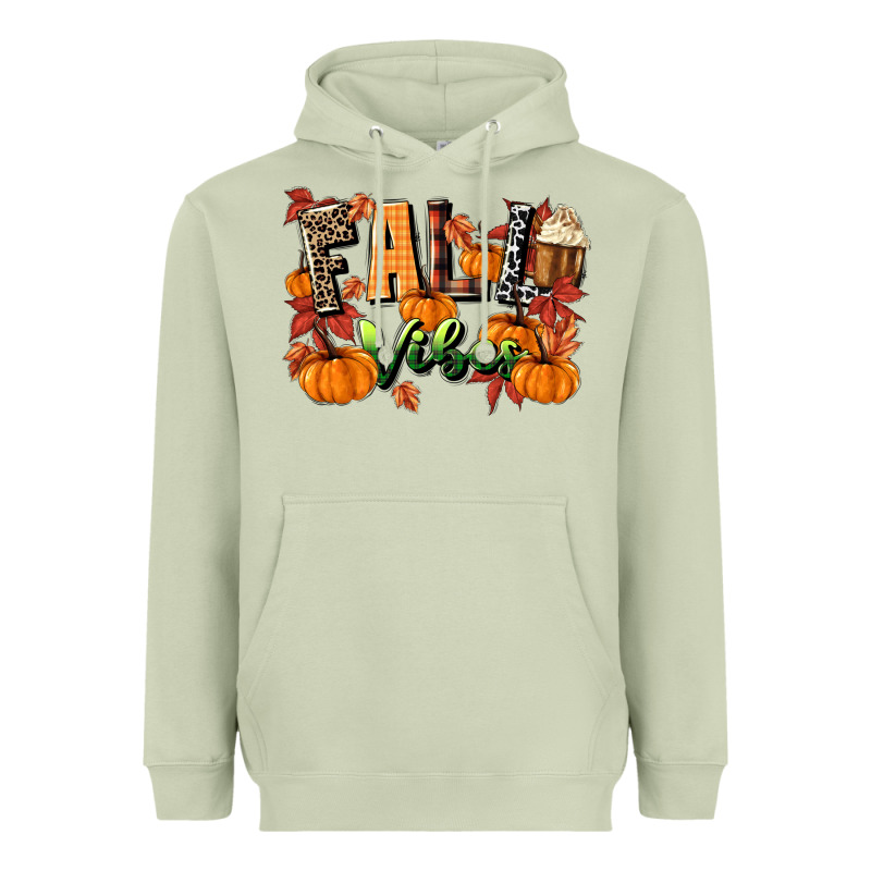 Fall Vibes Heavyweight Hoodie by MaliasSmallBusiness | Teevron