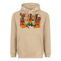 Mushroom fall vibes Heavyweight Hoodie - MaliasSmallBusiness