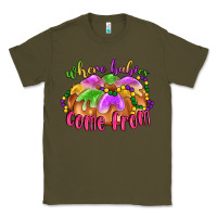 Army Green where babies come from Classic Tee - LillyAllenDesigns