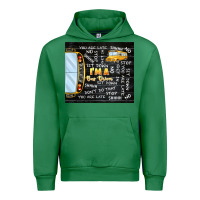 Emerald i'm a bus driver school bus black Urban Hoodie - TumblerDesignByShophia
