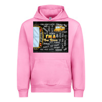 Fuchsia Pink i'm a bus driver school bus black Urban Hoodie - TumblerDesignByShophia