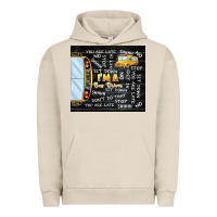 Pigment French Oak i'm a bus driver school bus black Urban Hoodie - TumblerDesignByShophia