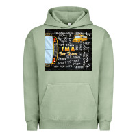 Pigment Oil Green i'm a bus driver school bus black Urban Hoodie - TumblerDesignByShophia