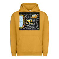 Pigment Peanut Butter i'm a bus driver school bus black Urban Hoodie - TumblerDesignByShophia