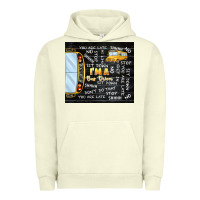 Pigment Pistachio i'm a bus driver school bus black Urban Hoodie - TumblerDesignByShophia