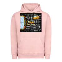 Pigment Salmon i'm a bus driver school bus black Urban Hoodie - TumblerDesignByShophia