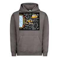 I'm A Bus Driver School Bus Black Urban Hoodie | Teevron