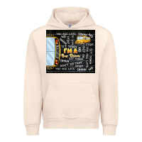 Sandshell i'm a bus driver school bus black Urban Hoodie - TumblerDesignByShophia