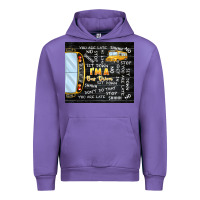 Tulip i'm a bus driver school bus black Urban Hoodie - TumblerDesignByShophia
