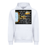 White i'm a bus driver school bus black Urban Hoodie - TumblerDesignByShophia