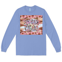 Colony Blue spring vibes Long Sleeve Tee - Artiststas