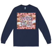 Navy spring vibes Long Sleeve Tee - Artiststas
