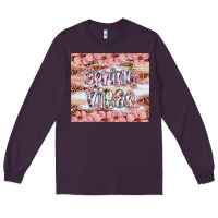 Plum spring vibes Long Sleeve Tee - Artiststas