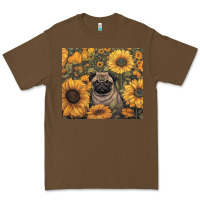 Cacao pug Premium Tee - Unal Design