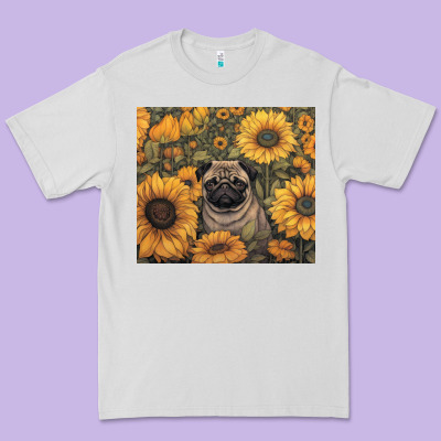 Pug Premium Tee Designed By Unal Design
