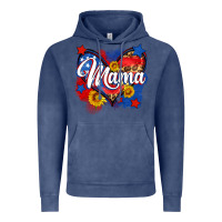 Vintage Denim American mama heart Vintage Hoodie - Neo Western