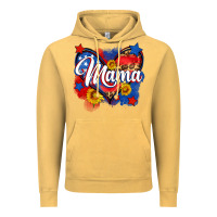 Vintage Mustard American mama heart Vintage Hoodie - Neo Western