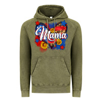 Vintage Olive American mama heart Vintage Hoodie - Neo Western