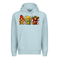 Blue Mist cinco de mayo gnomies Premium Hoodie - BarkalooDesign