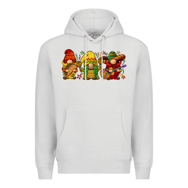 Cinco De Mayo Gnomies Premium Hoodie by BarkalooDesign | Teevron