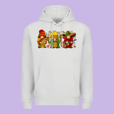 Cinco De Mayo Gnomies Premium Hoodie Designed By Barkaloodesign