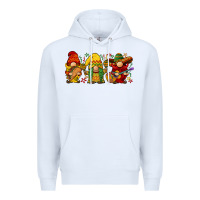 White cinco de mayo gnomies Premium Hoodie - BarkalooDesign