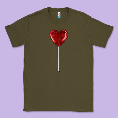 Heart Candy Classic Tee Designed By Adodesignshop