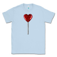 Dusty Blue heart candy Classic Tee - AdoDesignShop