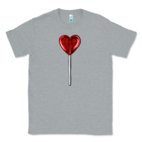 Heather Grey heart candy Classic Tee - AdoDesignShop