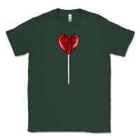 Sports Green heart candy Classic Tee - AdoDesignShop