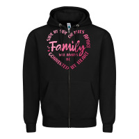 Black family Zipper Hoodie - MaliasSmallBusiness
