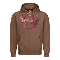 Chestnut family Zipper Hoodie - MaliasSmallBusiness