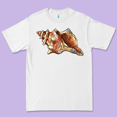 Sea   Shell Premium Tee Designed By Barkaloodesign