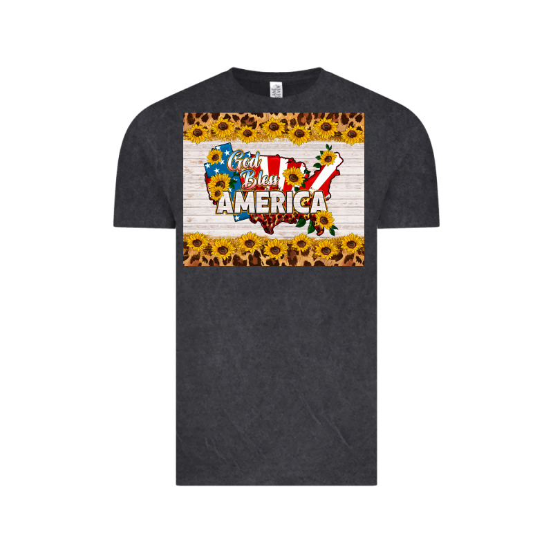 God Bless America Vintage Tee by HRA Design Shop | Teevron