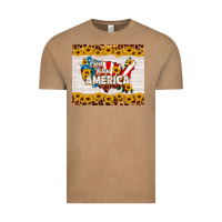Vintage Coffee god bless america Vintage Tee - HRA Design Shop