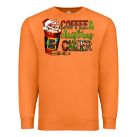 Carrot Coffee and Christmas cheer Premium Sweatshirt - NancyCooperArtShop