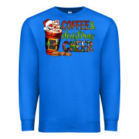 True Royal Coffee and Christmas cheer Premium Sweatshirt - NancyCooperArtShop