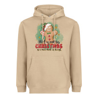 Mushroom Christmas dough Heavyweight Hoodie - MaliasSmallBusiness