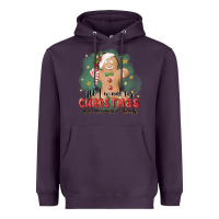 Plum Christmas dough Heavyweight Hoodie - MaliasSmallBusiness
