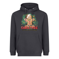 Smoke Christmas dough Heavyweight Hoodie - MaliasSmallBusiness