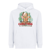 White Christmas dough Heavyweight Hoodie - MaliasSmallBusiness