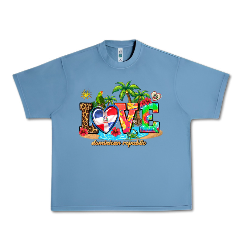 Love Dominican Republic Urban Heavy Tee by AdoDesignShop | Teevron
