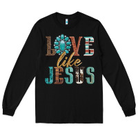 Black love like jesus Long Sleeve Tee - Artiststas